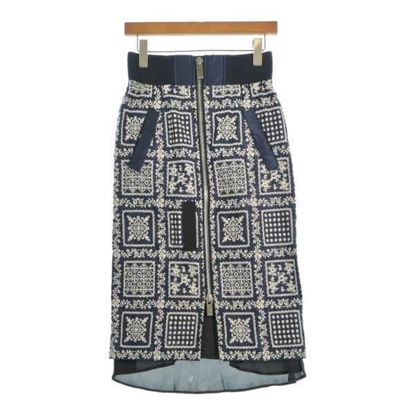 sacai ロング・マキシ丈スカート レディース サカイ 中古　古着