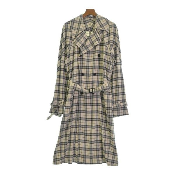 iroquois トレンチコート メンズ イロコイ 中古　古着