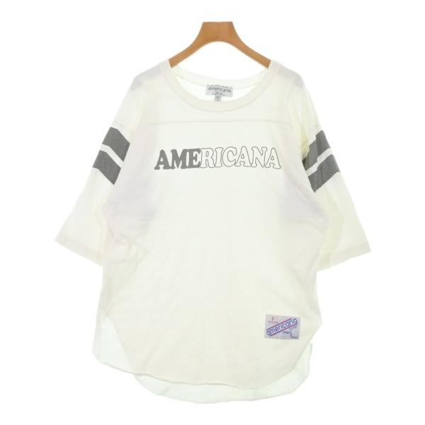 Americana Tシャツ・カットソー レディース アメリカーナ 中古　古着