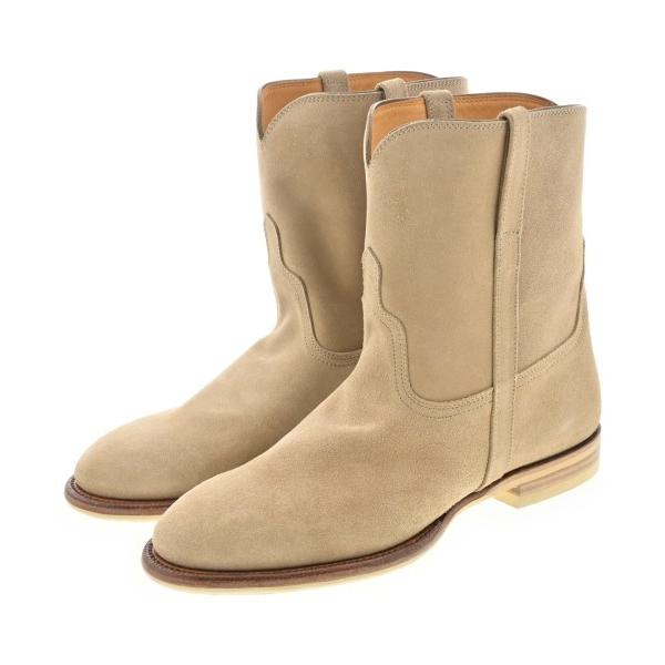 AURALEE ブーツ メンズ オーラリー 中古　古着