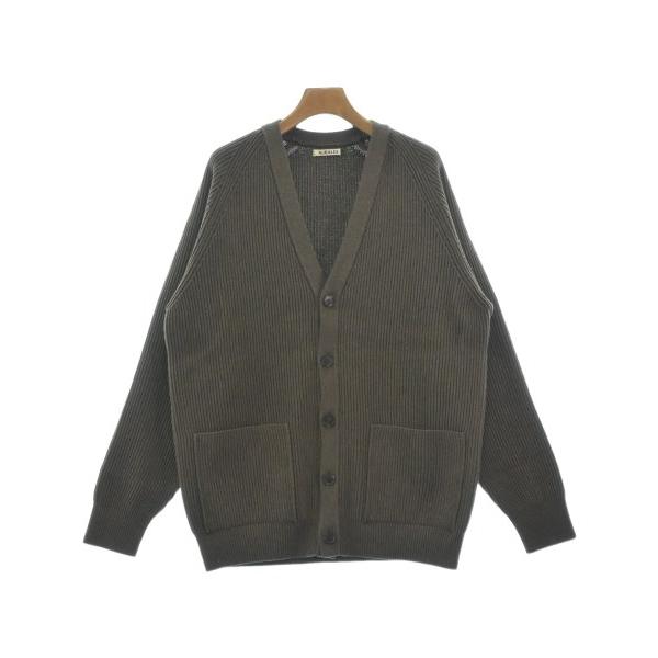 AURALEE カーディガン メンズ オーラリー 中古　古着
