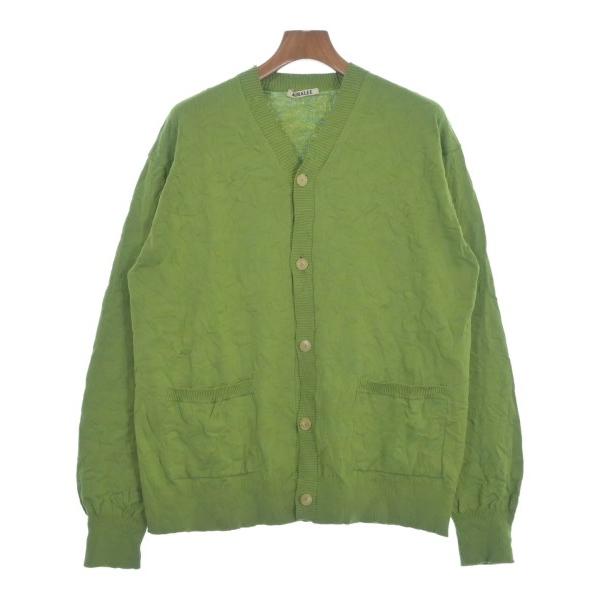AURALEE カーディガン メンズ オーラリー 中古　古着