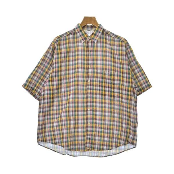 AURALEE カジュアルシャツ メンズ オーラリー 中古　古着