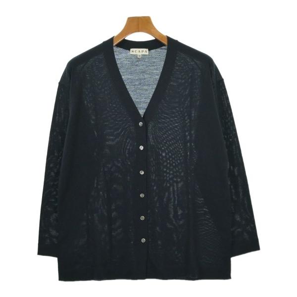 SCAPA カーディガン レディース スキャパ 中古　古着