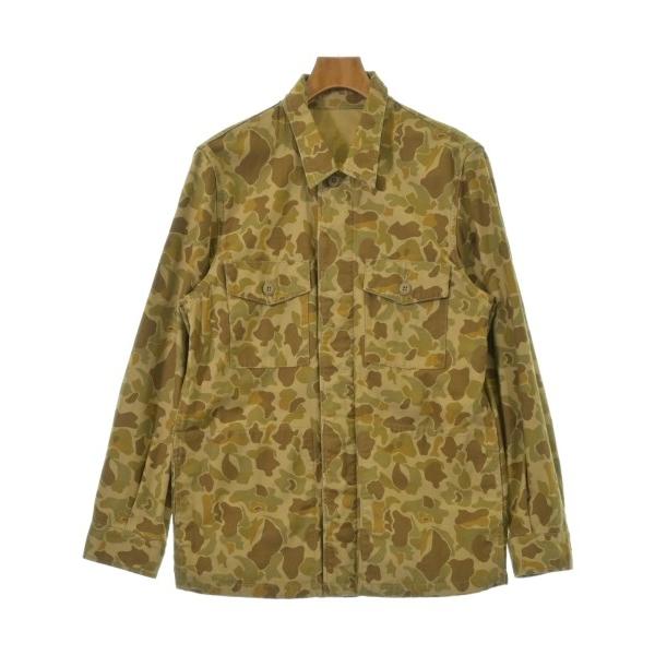 MAISON KITSUNE ミリタリーブルゾン メンズ メゾンキツネ 中古　古着