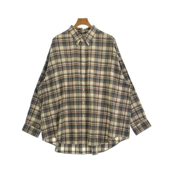 Graphpaper カジュアルシャツ メンズ グラフペーパー 中古　古着