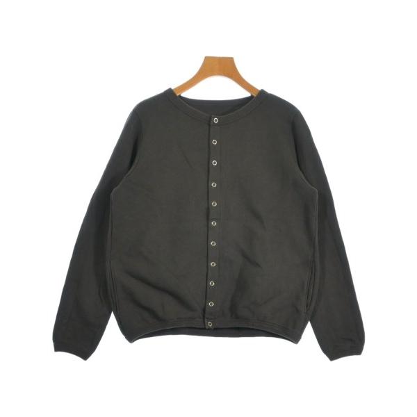 kha:ki カーディガン レディース カーキ 中古　古着