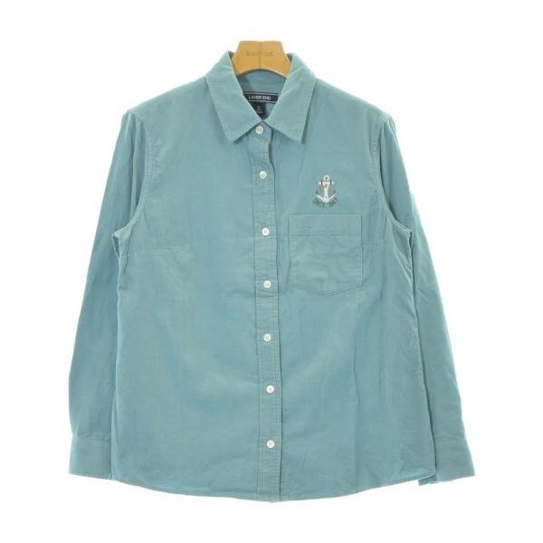 LAND'S END カジュアルシャツ レディース ランズエンド 中古　古着