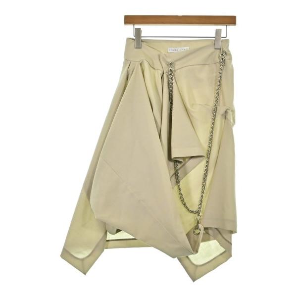 YOHEI OHNO ひざ丈スカート レディース ヨウヘイオオノ 中古　古着