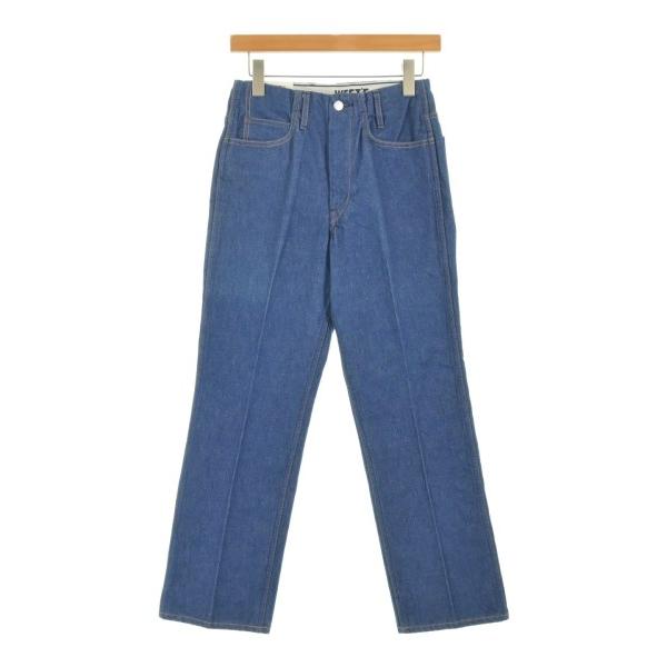 WESTOVERALLS デニムパンツ レディース ウエストオーバーオールズ 中古　古着