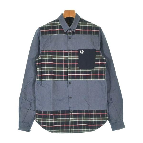 FRED PERRY カジュアルシャツ メンズ フレッドペリー 中古　古着