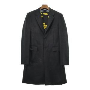 ヨウジヤマモト コスチュームドオム 19AW ウールチェスターコート 黒　2 imgrc0102349773.jpg