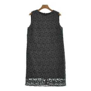 美品 DOLCE&GABBANA ドルチェ&ガッバーナ ボーダー ショートスリーブ リブニット Tシャツ カットソー サイズ42 ブラック ホワイト レディース 古着 中古 USED DOLCE&GABBANA（ドルチェ & ガッバーナ） 美品 ボーダー ショート