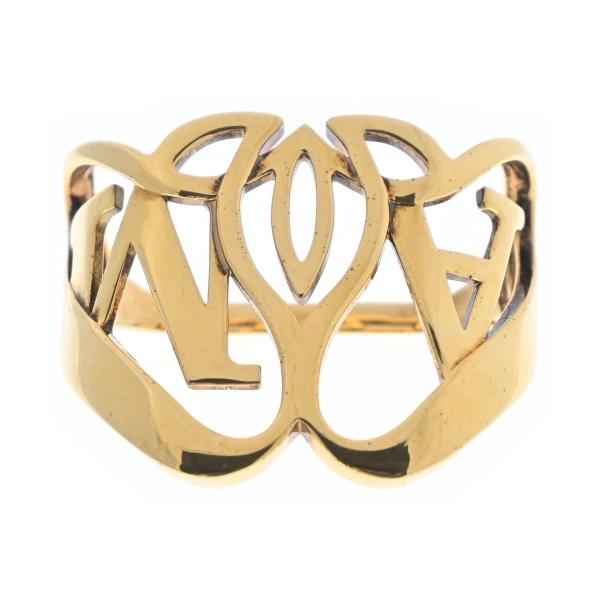 ALEXANDER MCQUEEN リング レディース アレキサンダーマックイーン 中古　古着