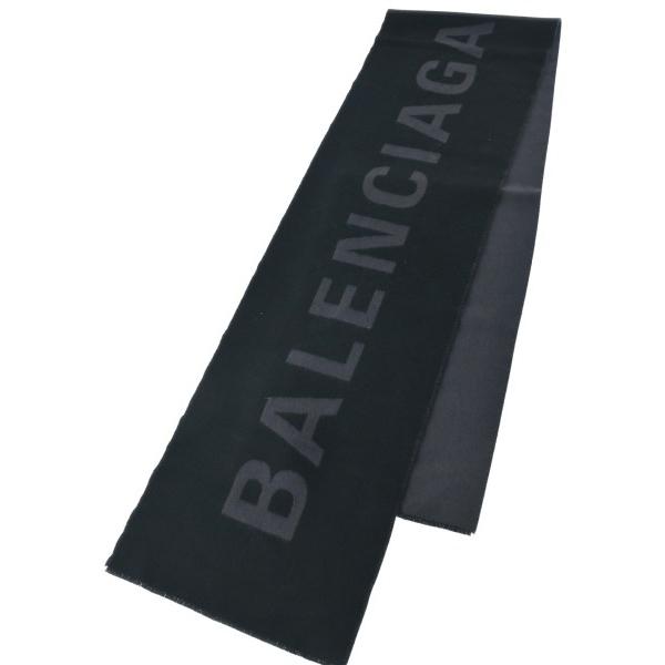 BALENCIAGA マフラー メンズ バレンシアガ 中古　古着