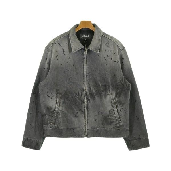 JUST cavalli デニムジャケット メンズ ジャストカバリ 中古　古着