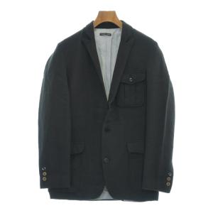 FRANK LEDER ブラック テーラードジャケット FRANK LEDER（フランクリーダー） ジャケット テーラードジャケット