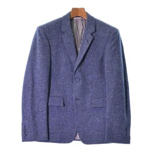極美品△THOM BROWNE トムブラウン MJU060AW7397 ウール100% チェック