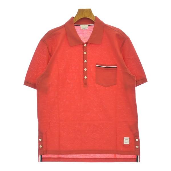 THOM BROWNE ポロシャツ メンズ トムブラウン 中古　古着