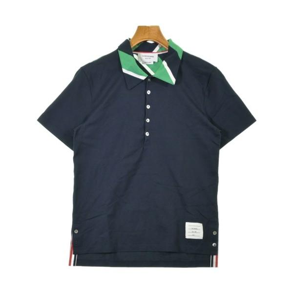 THOM BROWNE ポロシャツ メンズ トムブラウン 中古　古着
