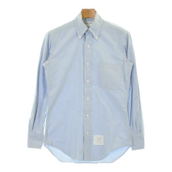 THOM BROWNE カジュアルシャツ メンズ トムブラウン 中古　古着