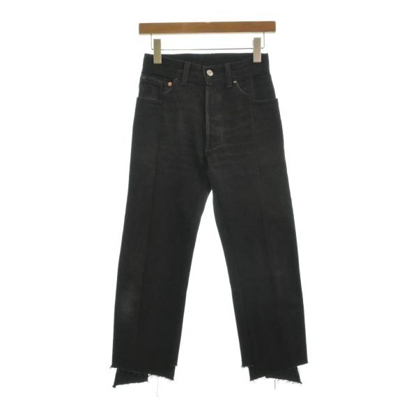 VETEMENTS デニムパンツ レディース ヴェトモン 中古　古着