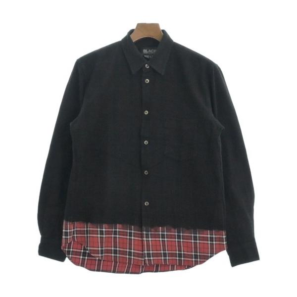 BLACK COMME des GARCONS カジュアルシャツ メンズ ブラックコムデギャルソン ...