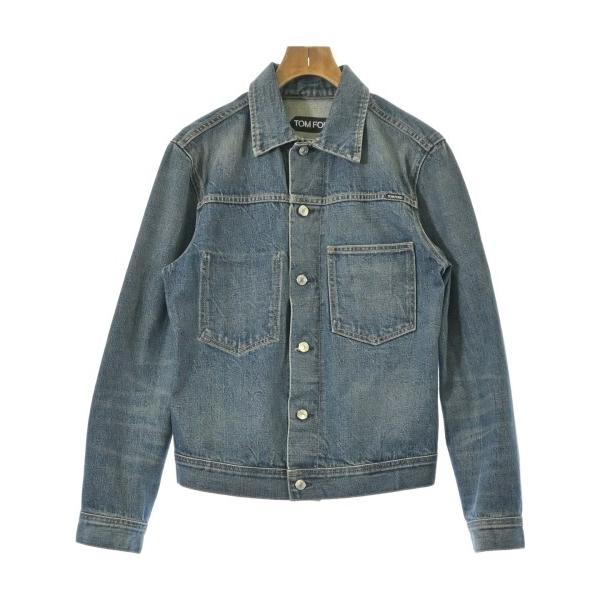 TOM FORD デニムジャケット メンズ トムフォード 中古　古着