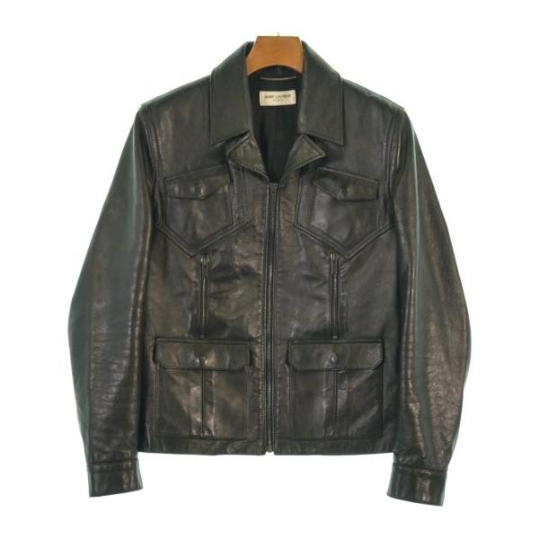 Saint Laurent Paris ライダース メンズ サンローラン　パリ 中古　古着