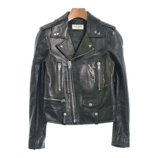 Saint Laurent Paris ライダース レディース サンローラン　パリ 中古　古着