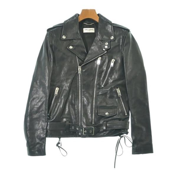 Saint Laurent Paris ライダース メンズ サンローラン　パリ 中古　古着