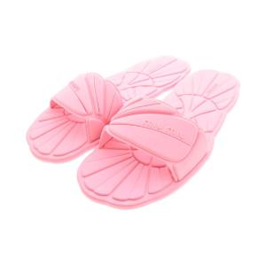 超美品 ミュウミュウ MIUMIU 現行ロゴ サークルビジュー クリスタル  