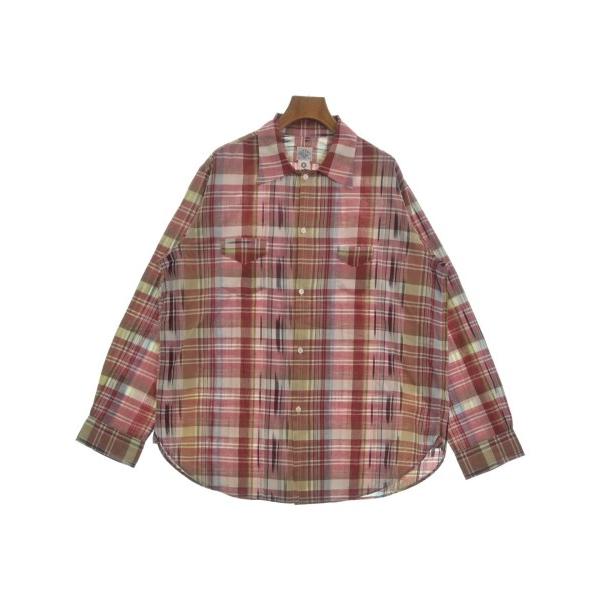 POST O'ALLS カジュアルシャツ メンズ ポストオーバーオールズ 中古 古着