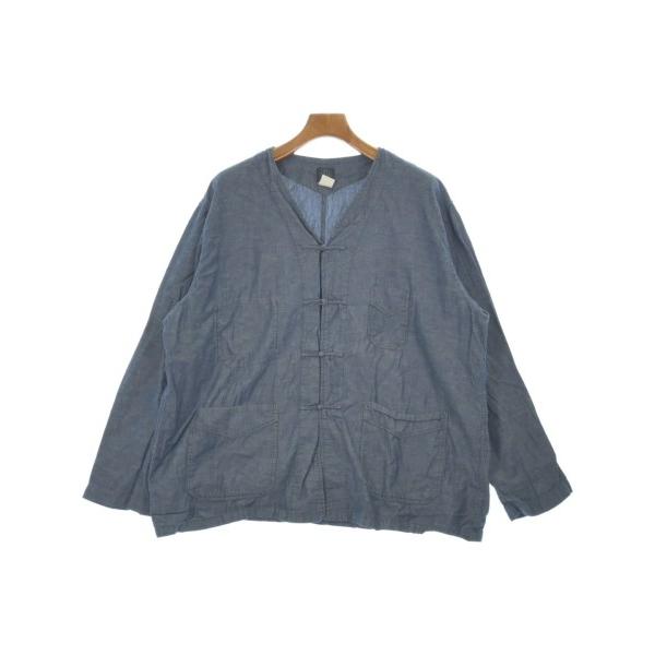 POST O'ALLS カジュアルシャツ メンズ ポストオーバーオールズ 中古 古着