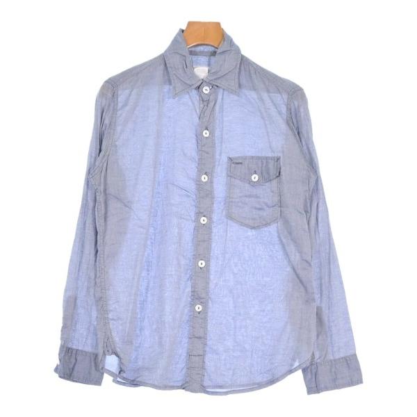 POST O'ALLS カジュアルシャツ メンズ ポストオーバーオールズ 中古 古着