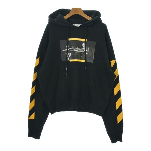 OFF-WHITE パーカー メンズ オフホワイト 中古　古着