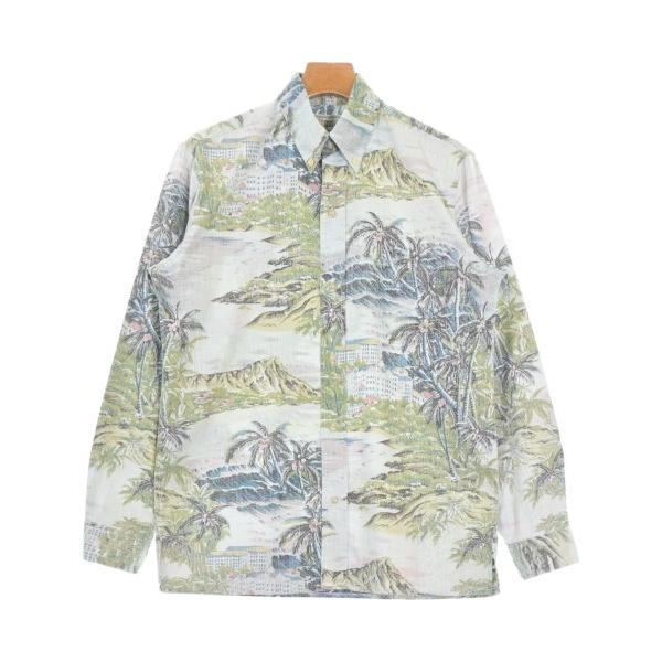 reyn spooner カジュアルシャツ メンズ レインスプーナー 中古　古着