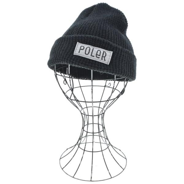 POLER ニットキャップ・ビーニー メンズ ポーラー 中古　古着