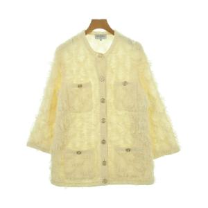 CHANEL ノーカラージャケット レディース シャネル 中古　古着