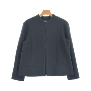 CHANEL ノーカラージャケット レディース シャネル 中古　古着