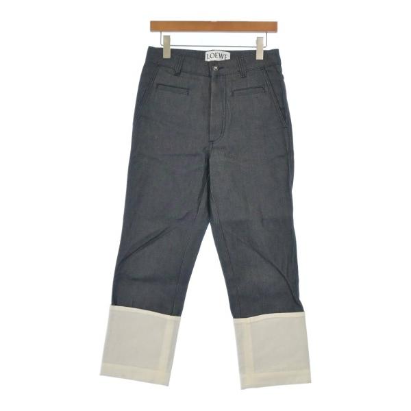 LOEWE デニムパンツ レディース ロエベ 中古　古着