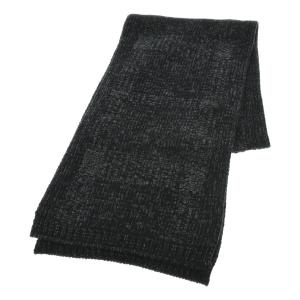 LOUIS VUITTON カシミヤマフラー ブラック　中古品 ルイヴィトンカシミアモノグラムマフラー