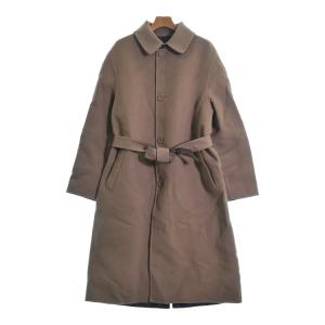 PRADA プラダ 19SS シリコンロゴ ステンカラーコート チェスターコート 