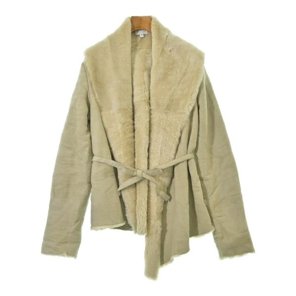 ARMANI COLLEZIONI ムートンコート レディース アルマーニコレツィオーニ 中古　古着