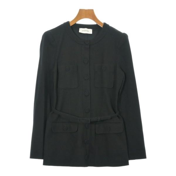 SPORTMAX ノーカラージャケット レディース スポーツマックス 中古　古着