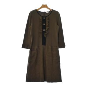 デイジーリン for フォクシー 31763 ワンピース 40 グレー フラワー 