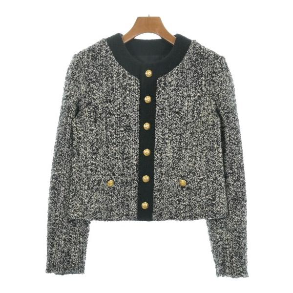 CELINE ノーカラージャケット レディース セリーヌ 中古　古着