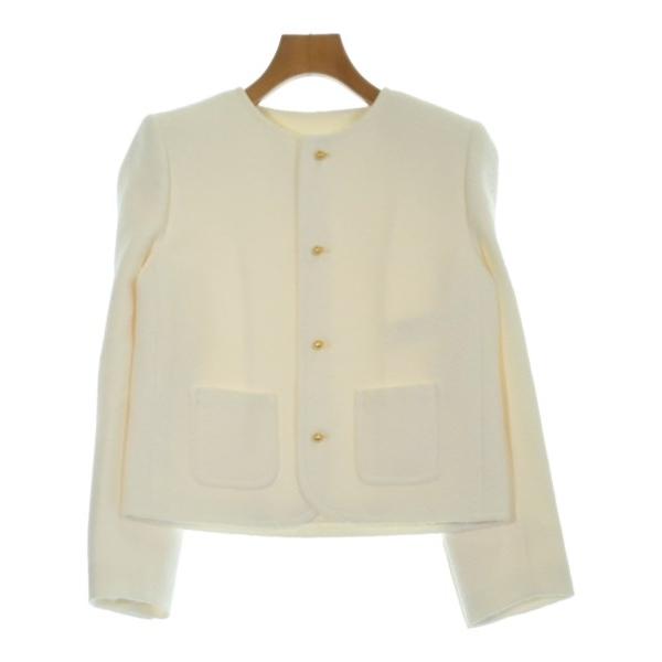 CELINE ノーカラージャケット レディース セリーヌ 中古　古着