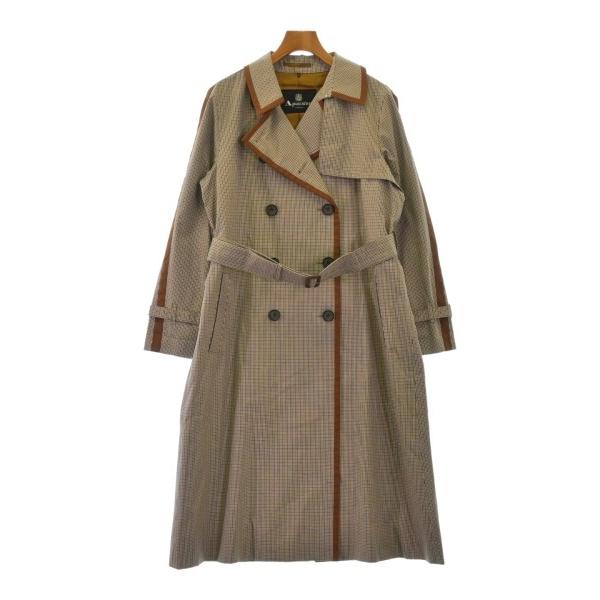 AQUASCUTUM チェスターコート レディース アクアスキュータム 中古　古着