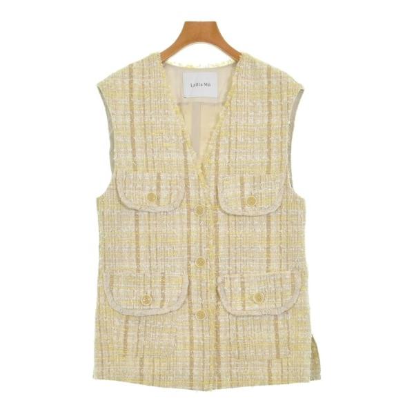 Lallia Mu ノーカラージャケット レディース ラリアムー 中古　古着